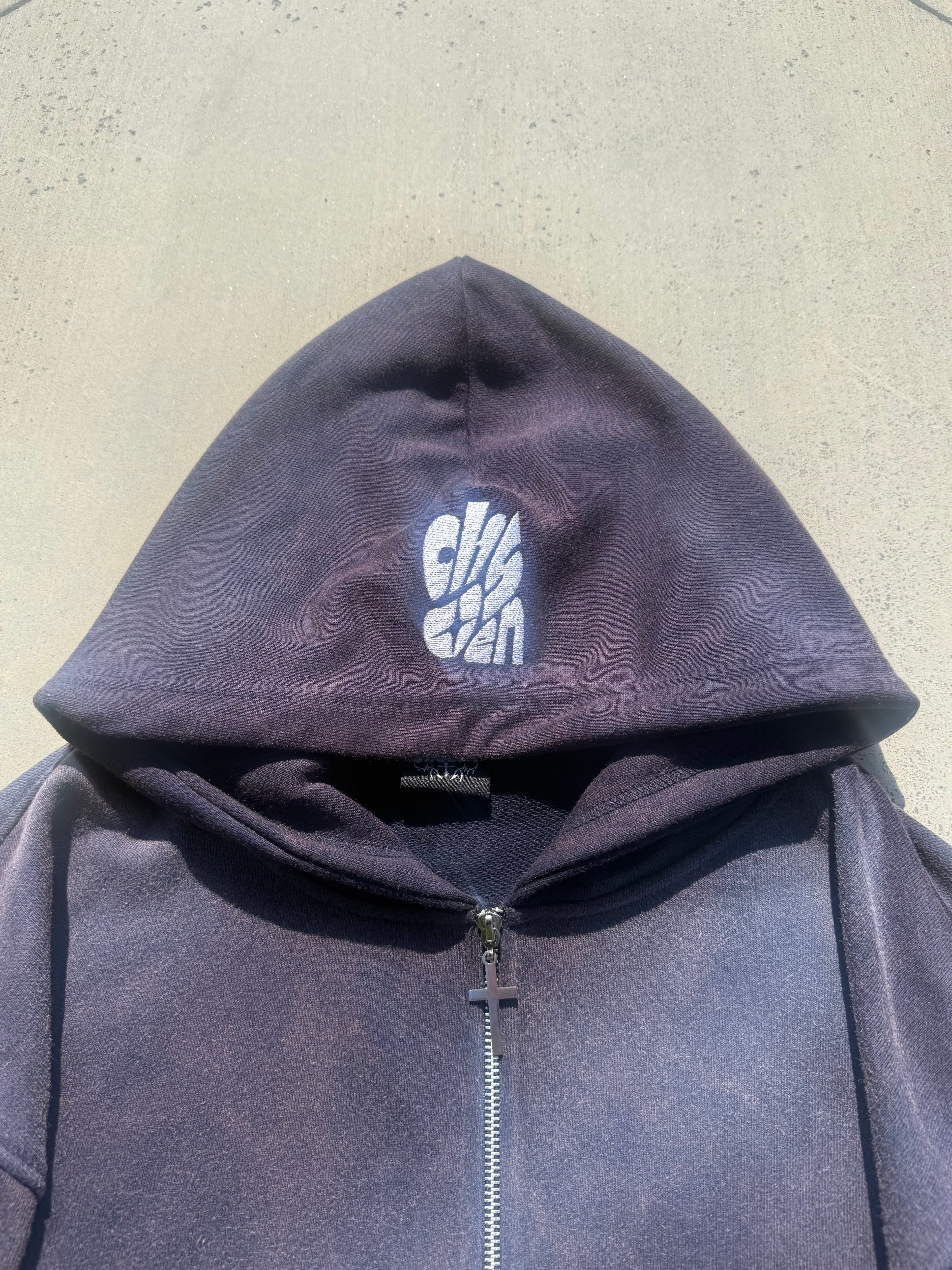 Navy Zip Up