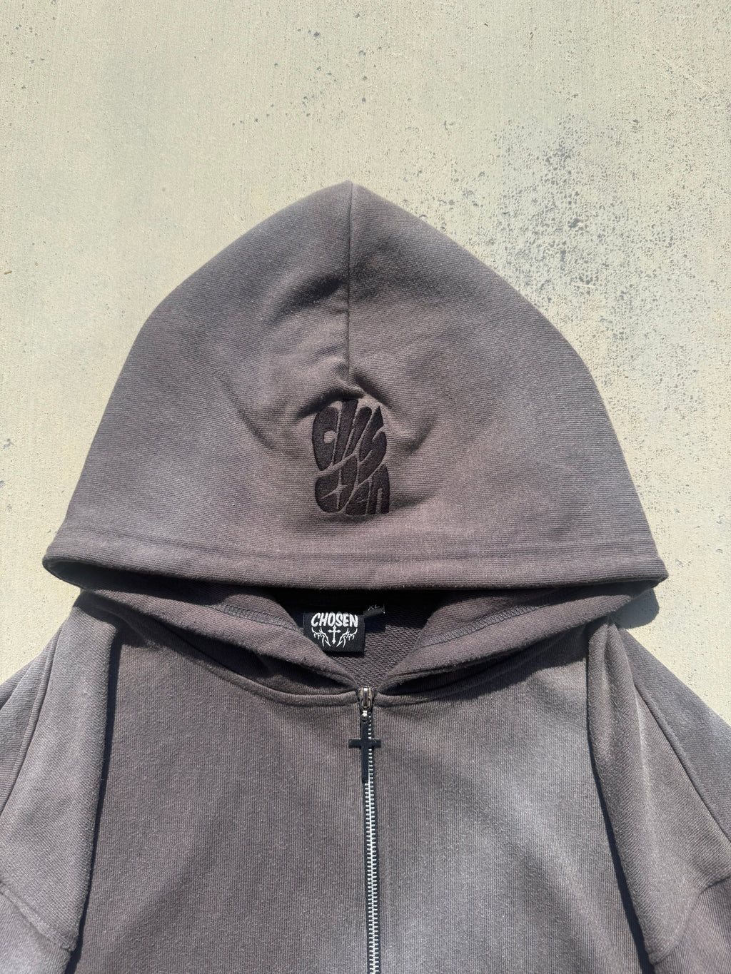 Grey Zip Up